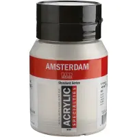 Taidepiste Standard Series Acrylverf Pot 500 ml Zilver 800