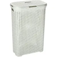 Curver style natural wasbox 40 liter wit
