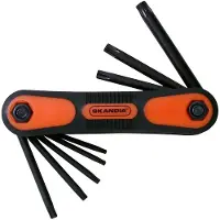Skandia Inbussleutelset Torx T9-T40