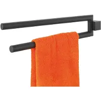 Tiger Handdoekenrek Tiger Nomad Metaal Zwart 2-Armig