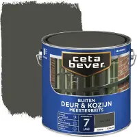 Cetabever deur & kozijn meesterbeits dekkend zijdeglans RAL 7022 2,5 liter