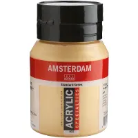 Taidepiste Standard Series Acrylverf Pot 500 ml Lichtgoud 802