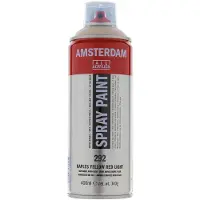 Amsterdam verf acrylverfspray napelsgeel rood licht 400ml