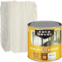 Cetabever deur, kozijn & meubelbeits transparant white wash zijdeglans 250 ml