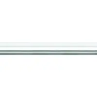 Toolstation Elementals douchegordijnstang ø 20 mm 75-125cm uitschuifbaar aluminium