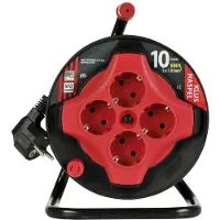 Q-Link Kabelhaspel mini 10m H05VV-F3 1,0