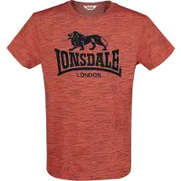 Lonsdale Shirt 'Gargave' oranje / zwart