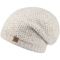 Chillouts Muts 'Nele' lichtbeige / wit