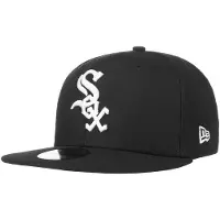 New Era White Sox 59Fifty Fitted Cap Zwart | 7/1.4