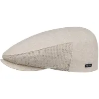 Lipodo Mesh Linnen Flat Cap by