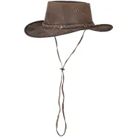 Scippis Henbury Traveller Leren Hoed by Scippis