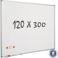 Smit Visual Whiteboard 120x300 cm - Magnetisch