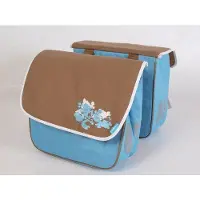 Basil Prima Vista - Dubbele Fietstas - 30 l - Blauw