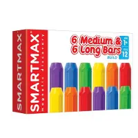 Smart Max XT set - 6 middelgrote + 6 lange staven, Bouwdoos, 1 jaar/jaren, 12 stuks, 320 gram