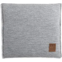 Knit Factory Maxx Kussen - Licht Grijs - 50x50 cm