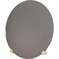 FIGR1 Reflector Spiegel Ø 50 cm Hard Maple - Grijs
