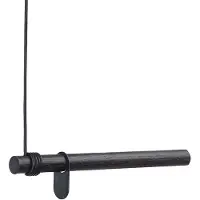 Lind DNA Kapstok Wall Swing Oak Black Leather Cord Black