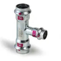Viega Prestabo t stuk 1118 22 x 22 x 15 mm verzinkt 642655