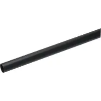 DecoMode Gordijnroede Zwart 20mm 200cm