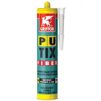 Griffon Pu Tix Fiber Lijm D4 Komo Koker - 423gr - Geel