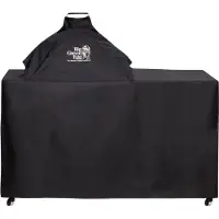Big Green Egg cover Eucalyptus table L