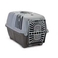 Beeztees Pratiko - Reismand - Grijs/Ivoor - 48x31x33 cm