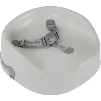 Bumbo Booster Seat - Stoelverhoger - Zacht Foam - Grijs - Eetstoelverhoger - Draagbaar - Peuter - Kinderstoel Booster