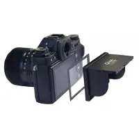 LARMOR screenprotector 5th voor Olympus E-M1/M10/M5II Screen+Shade