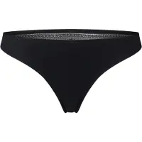 Schiesser String 'Invisible Lace' zwart