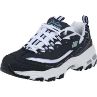 SKECHERS Sneakers laag 'Biggest Fan' zwart / wit