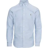 Ralph Lauren Overhemd lichtblauw / bruin / wit