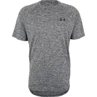 Under Armour Functioneel shirt 'Tech 2.0' grijs gemêleerd / zwart