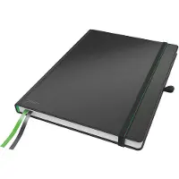 Leitz Complete Notitieboek A4 gelijnd met harde kaft 44720095 160 Pagina's 80 vellen Zwart