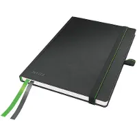 Leitz 44780095 Notitieboek Gelinieerd Zwart Aantal paginas: 80 DIN A5