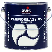 Avis Muurverf Wit Anti Schimmel 2.5L wit mat