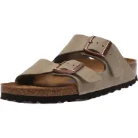 Birkenstock Muiltjes 'Arizona' taupe