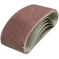 Silverline Schuurbanden 75 x 457 mm, 5 pk. 40 korrelmaat