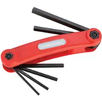 Silverline 7-delige metrische zeskantsleutel 2,5 - 10 mm