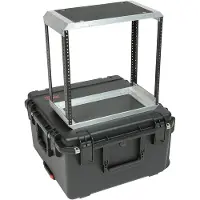 SKB 3i-22221210U Fly Rack 19 inch flightcase 10U, ondiep