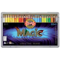 Koh-I-Noor Creative Sense Magic Jumbo Kleurpotloden Set - 23 Kleuren en 1 Magic Blender
