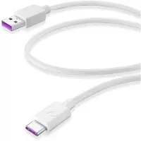 Cellularline Cellular Line Usb kabel, usb-a naar usb-c 1,2m Huawei, wit