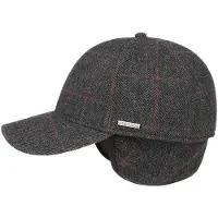 Stetson Kinty Wool Pet Met Oorbescherming By Stetson grijs | Maat: XXL (62-63 cm)