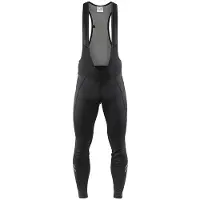 Craft Ideal Wind Bib Tights - Fietsbroek Heren - Winddicht - Zwart - XXL