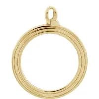 Quoins Hanger staal goudkleurig Large QHO-15L-G