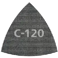 Wolfcraft 8469000 5-delige Delta schuurgaas set - K80 / 120 / 220