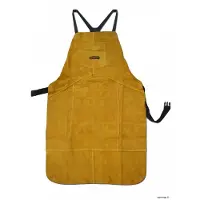Stanley Lasschort - 60 x 90 cm - Bescherming tegen lasspetters - Bruin