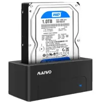 Deltaco Externe HDD dock USBB 3,5" of 2,5" USB 3.1 Gen1 5 Gbps, PC-accessoires