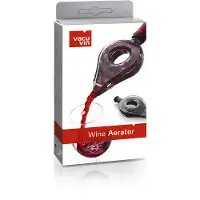 VacuVin Aérateur de vin Noir Translucide