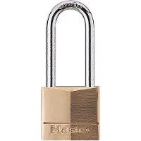 Masterlock 40mm - 51mm shackle, 6mm diam. - double locking - 4-pin cylinder - 140EURDLH