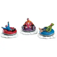 Lemax Kerstfiguur Tubing family set of 3